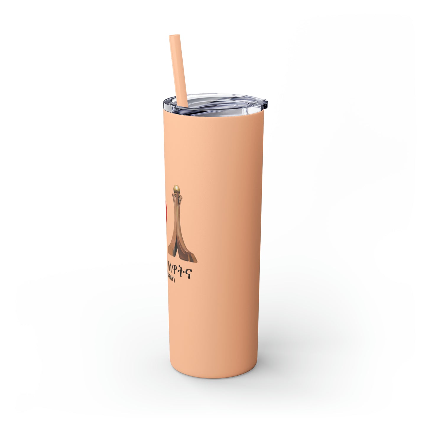 Skinny Tumbler with Straw, 20oz