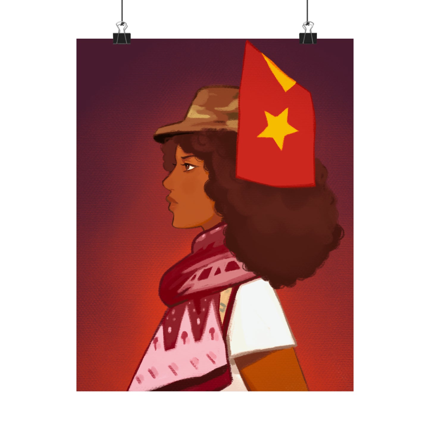 Tigray Standing Tall Print