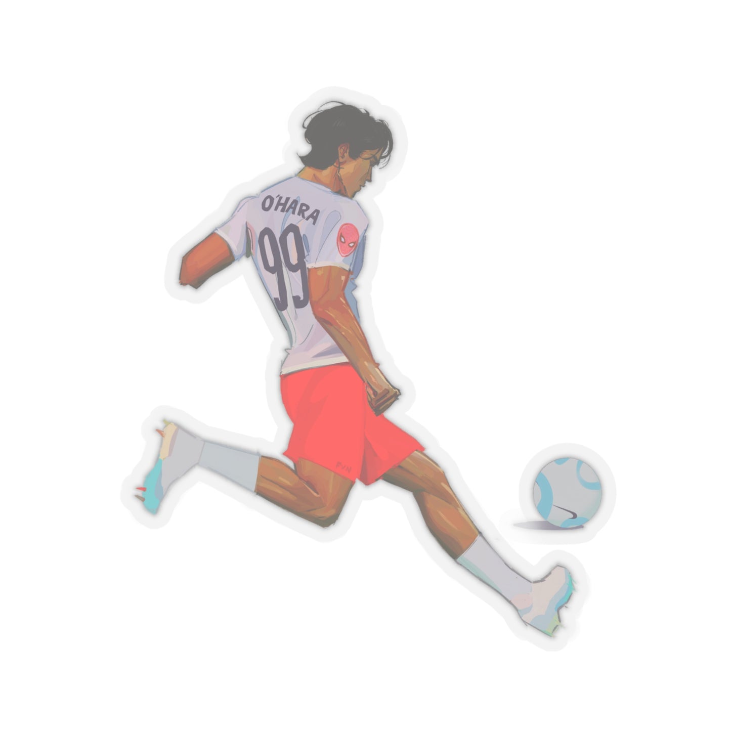 Soccer Miguel Sticker