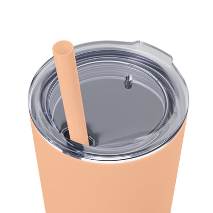 Skinny Tumbler with Straw, 20oz