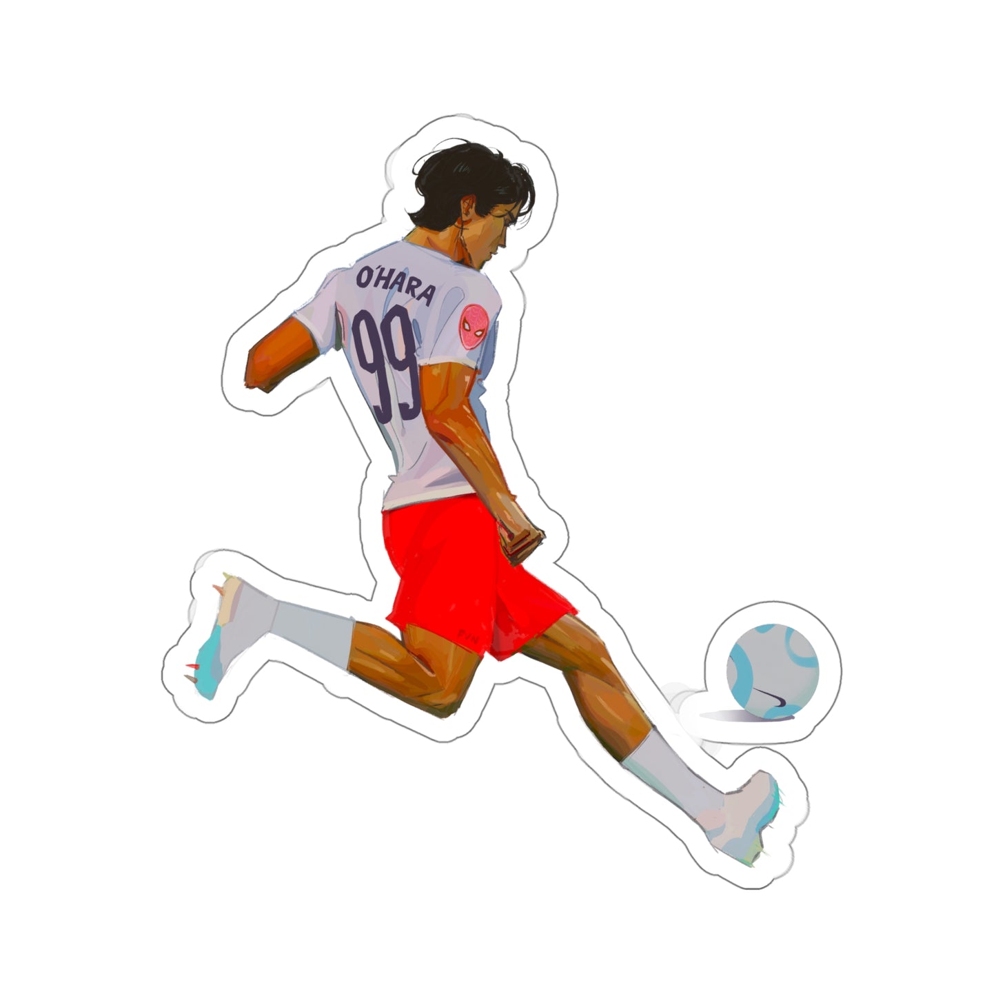 Soccer Miguel Sticker